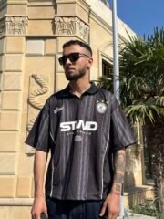 “PB” polo collar shirt