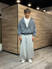 thedad acid wash zipper hoodie