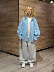 mavi basic zipper hoodie (woman)