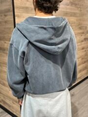 RW acid wash zipper hoodie - Image 4