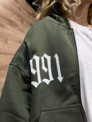 routeone zipper hoodie (woman) - Şəkil 3