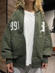 routeone zipper hoodie (woman) - Şəkil 5