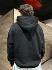 MHL leather print premium zipper hoodie - Image 5