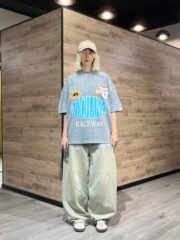 Matching acid wash tshirt (unisex) - Image 2