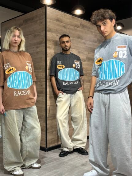 Matching acid wash tshirt (unisex)