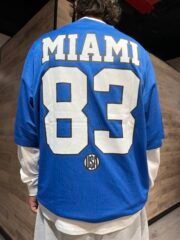 Miami print göy reng forma - Image 3