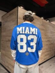 Miami print göy reng forma - Image 5