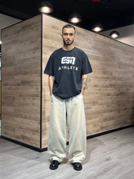 Athlete print tshirt