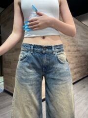 wide leg baggy jeans (unisex) - Image 6